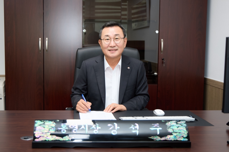강석주 통영시장, 취임 첫 결재는 ‘민생지원금’