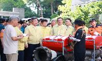 강석주 통영시장, 행안부 장관에 특별재난지역 지정 건의